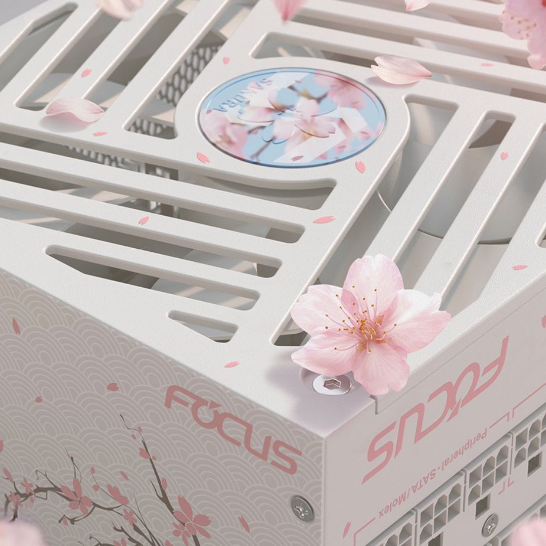 Seasonic teases cherry blossom-themed Focus ATX 3.1 'Sakura' power