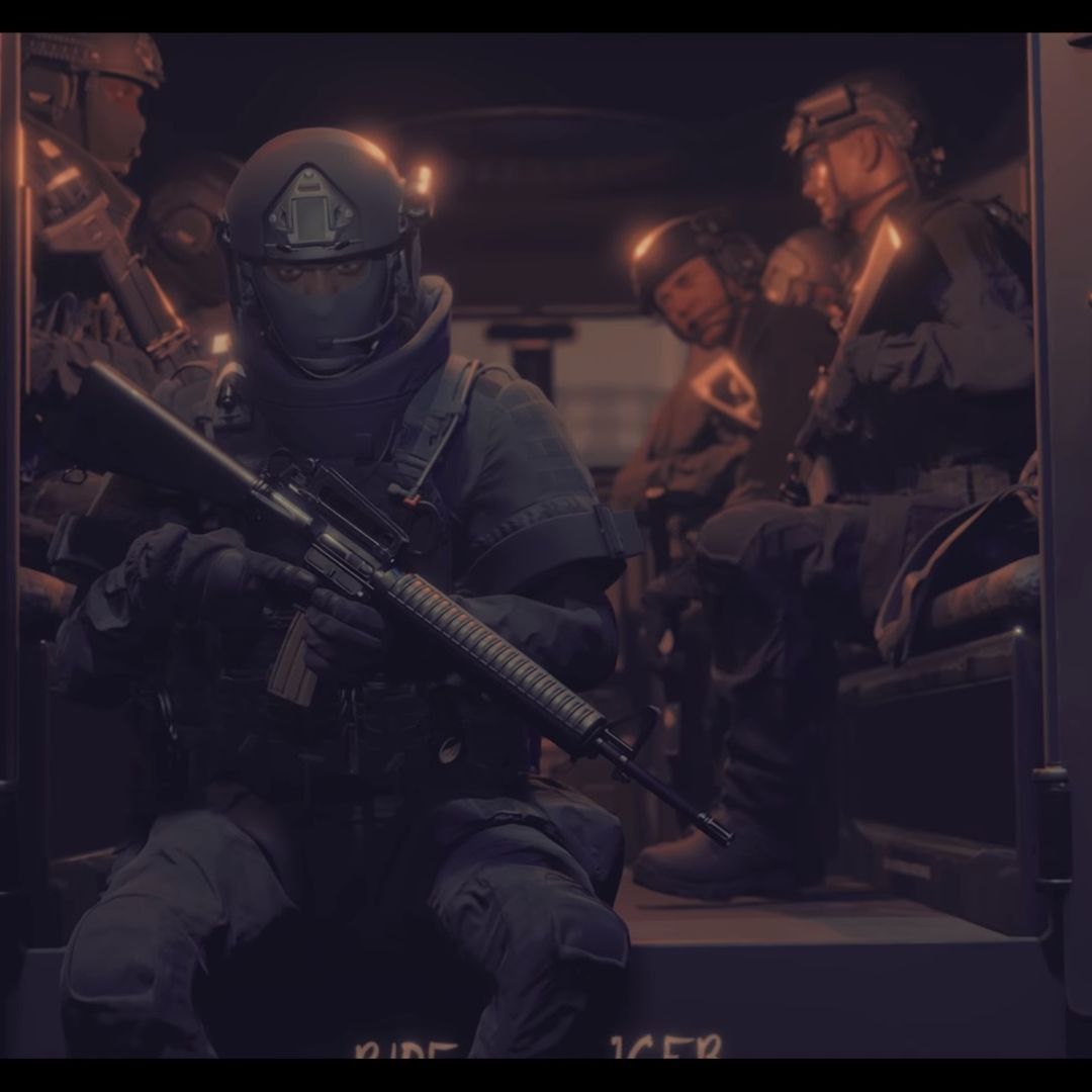 This SWAT shooter is set in a 