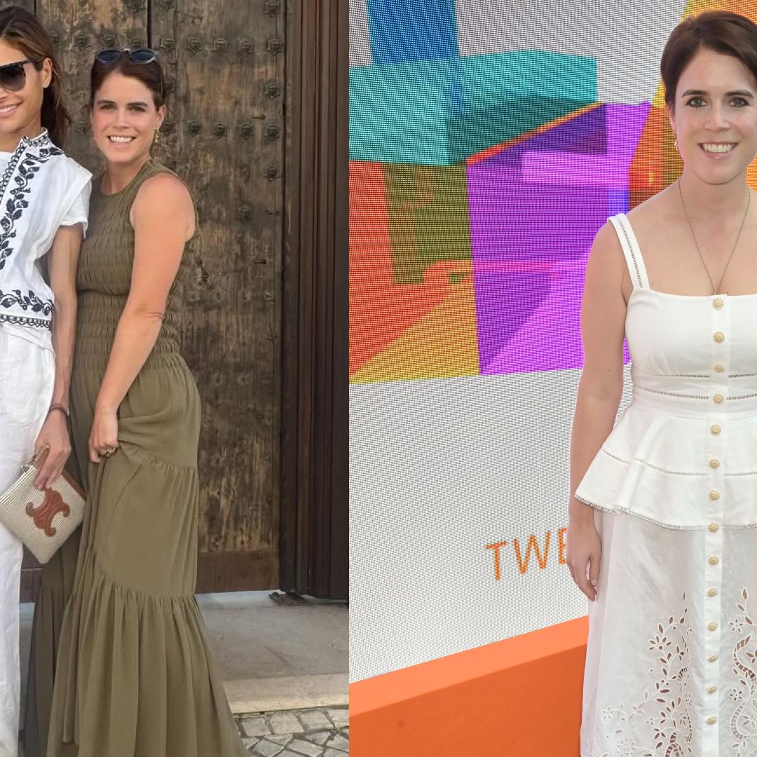 Princess Eugenie's Summer Must-Haves Include a Floaty Green Maxi Dress and  Earrings With a Fall-Favorite Motif | Marie Claire
