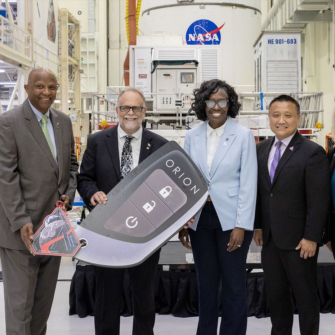 NASA gets keys to Orion spacecraft photo of the day for May 7