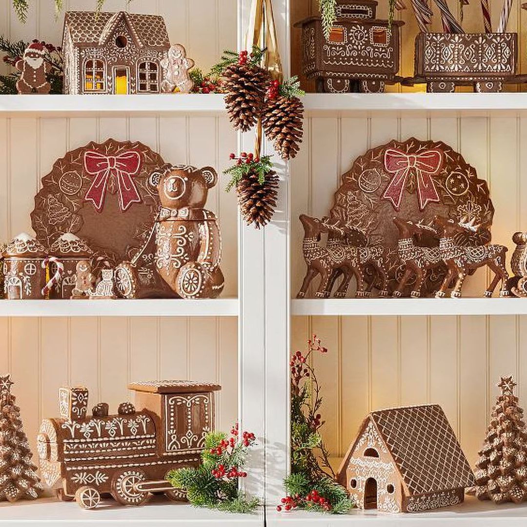 Pottery Barn Gingerbread Christmas Ornaments Have Arrived | Homes