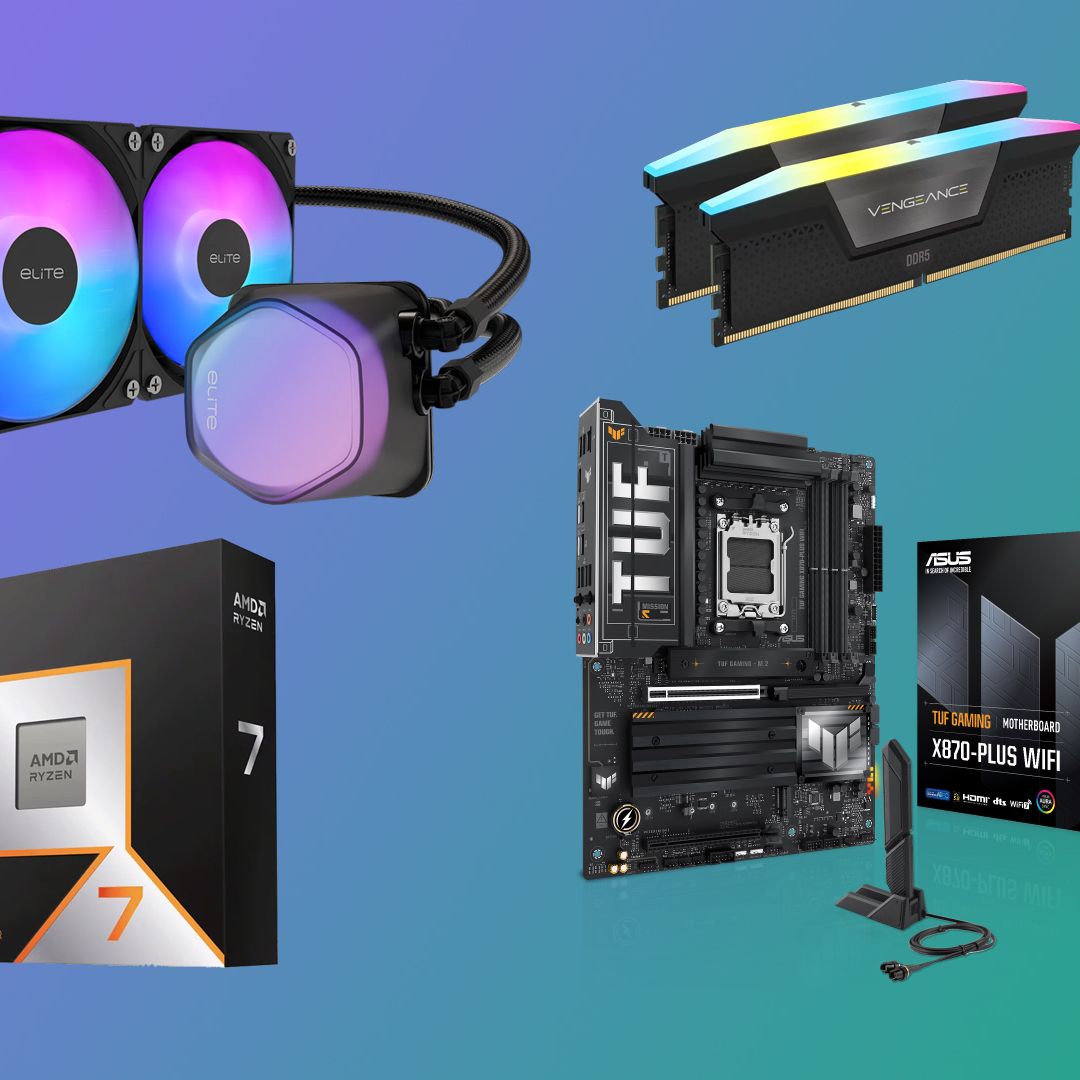 Задняя панель портов материнской платы Asus TUF Gaming X870E