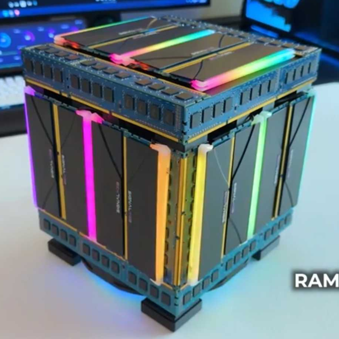 RAM Machine' case probably costs more than the entire build