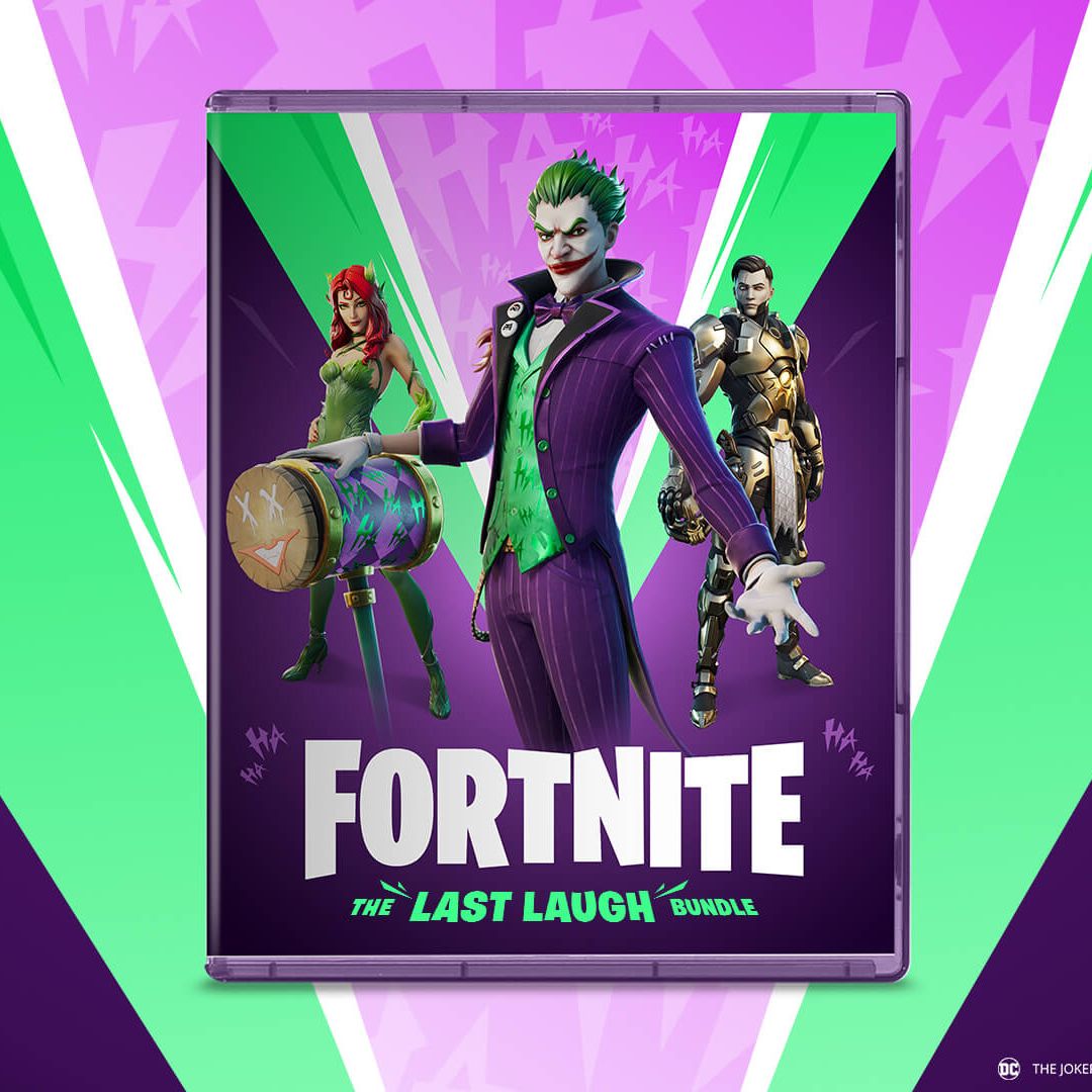 Fortnite partners fo DC and Warner Bros. for The Last Laugh Bundle