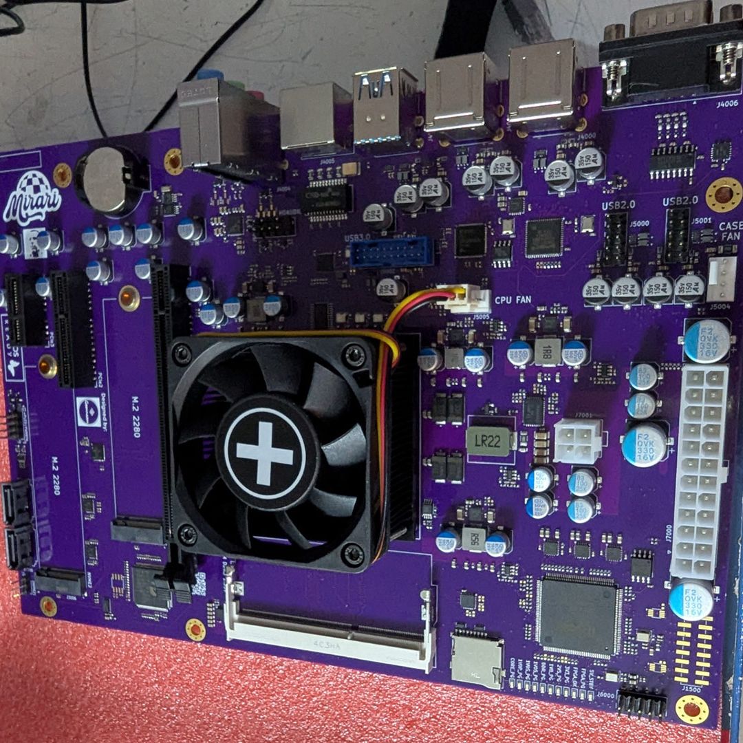 Amiga motherboard project to add NVMe SSD boot support and a