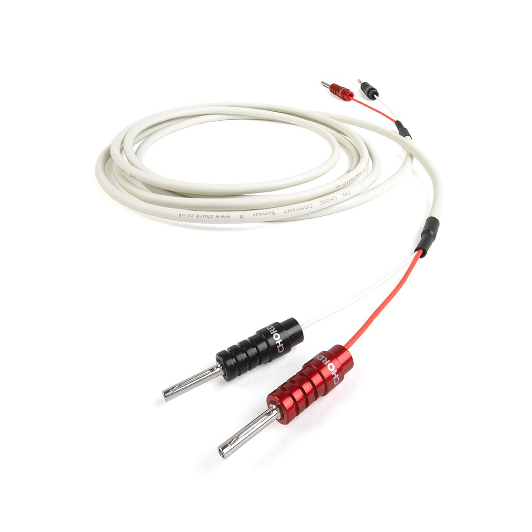 Chord Rumor X CÂBLE DE HAUT-PARLEUR AUDIO 2 x 3 m (une paire) Fiches