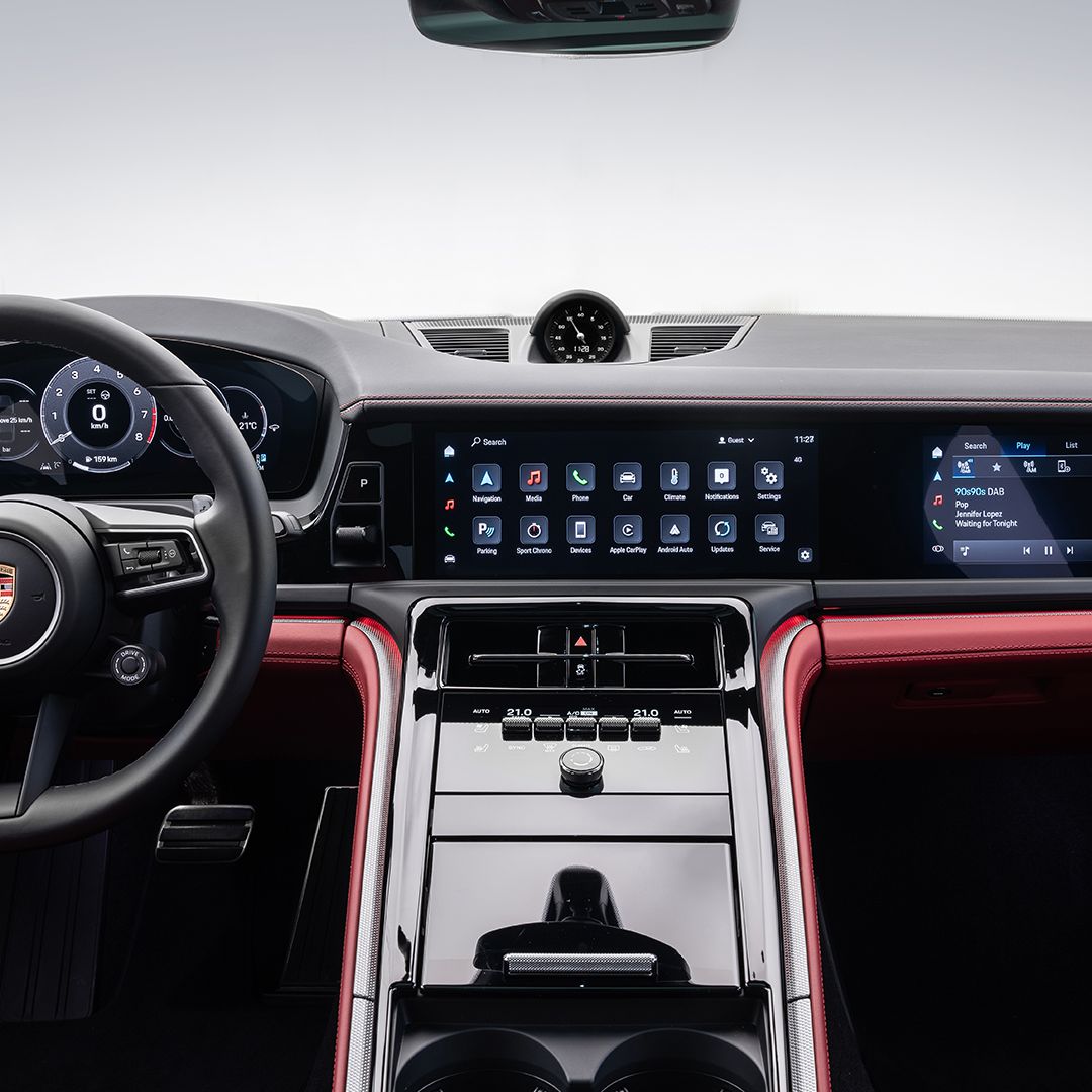 I got a peek inside Porsche's techy new Panamera interior – here
