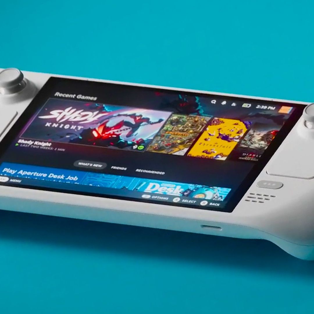 The Steam Deck OLED wins the Best Gaming Hardware category at the