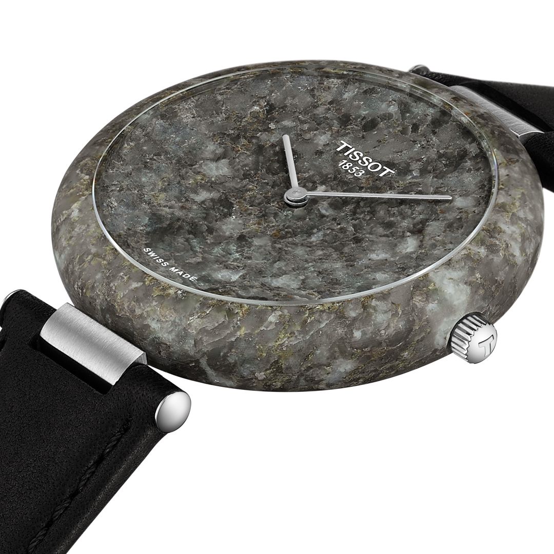 This Tissot watch is made from a lump of Swiss alpine  display picture 1
