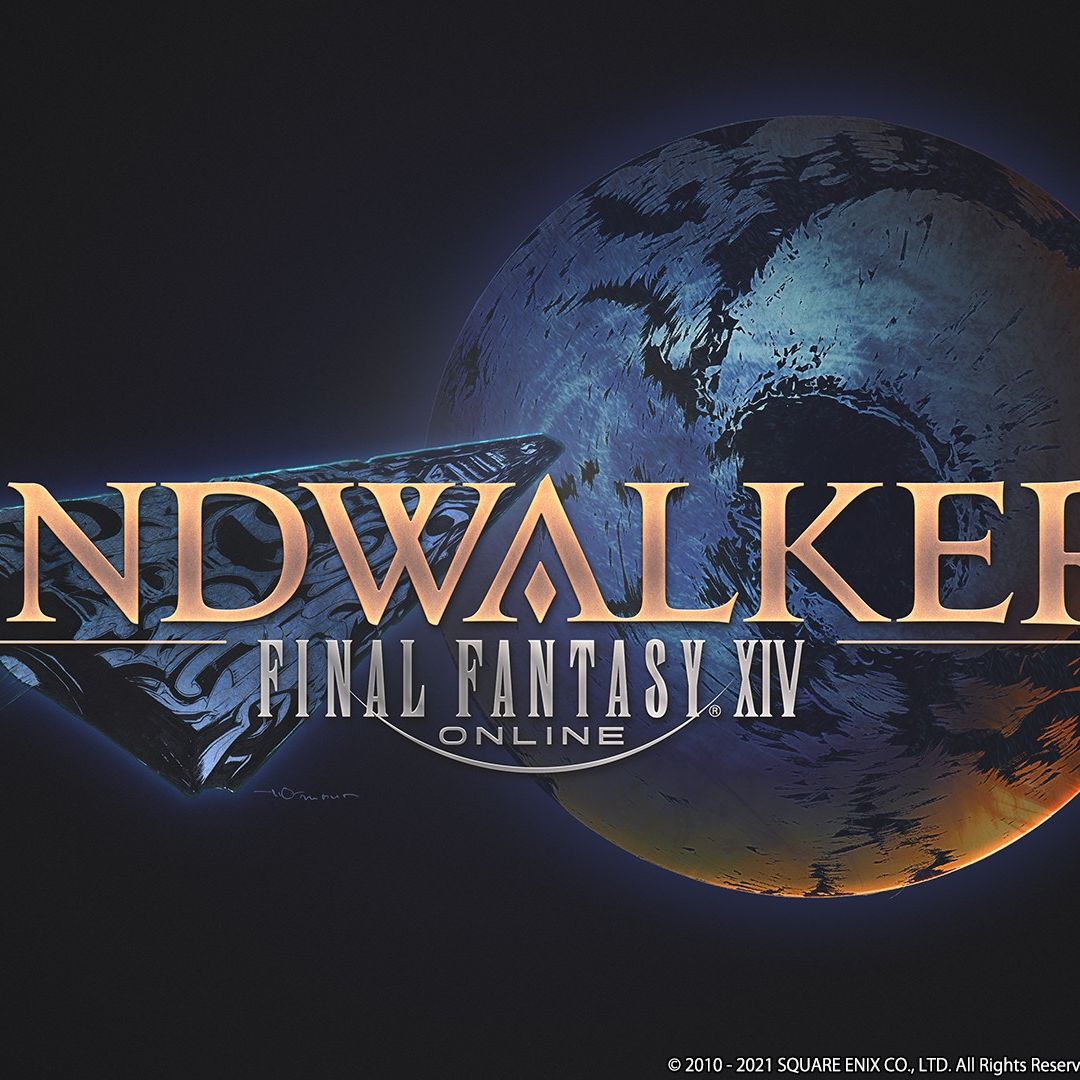FINAL  FANTASY ⅩⅣ Final Fantasy XIV: Shadowbringers official boxart, drawn by