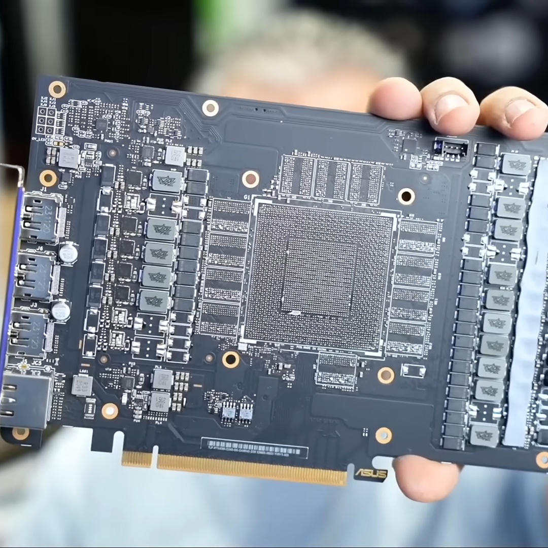 Used RTX 4090 from eBay shows up with no GPU chip or video memory