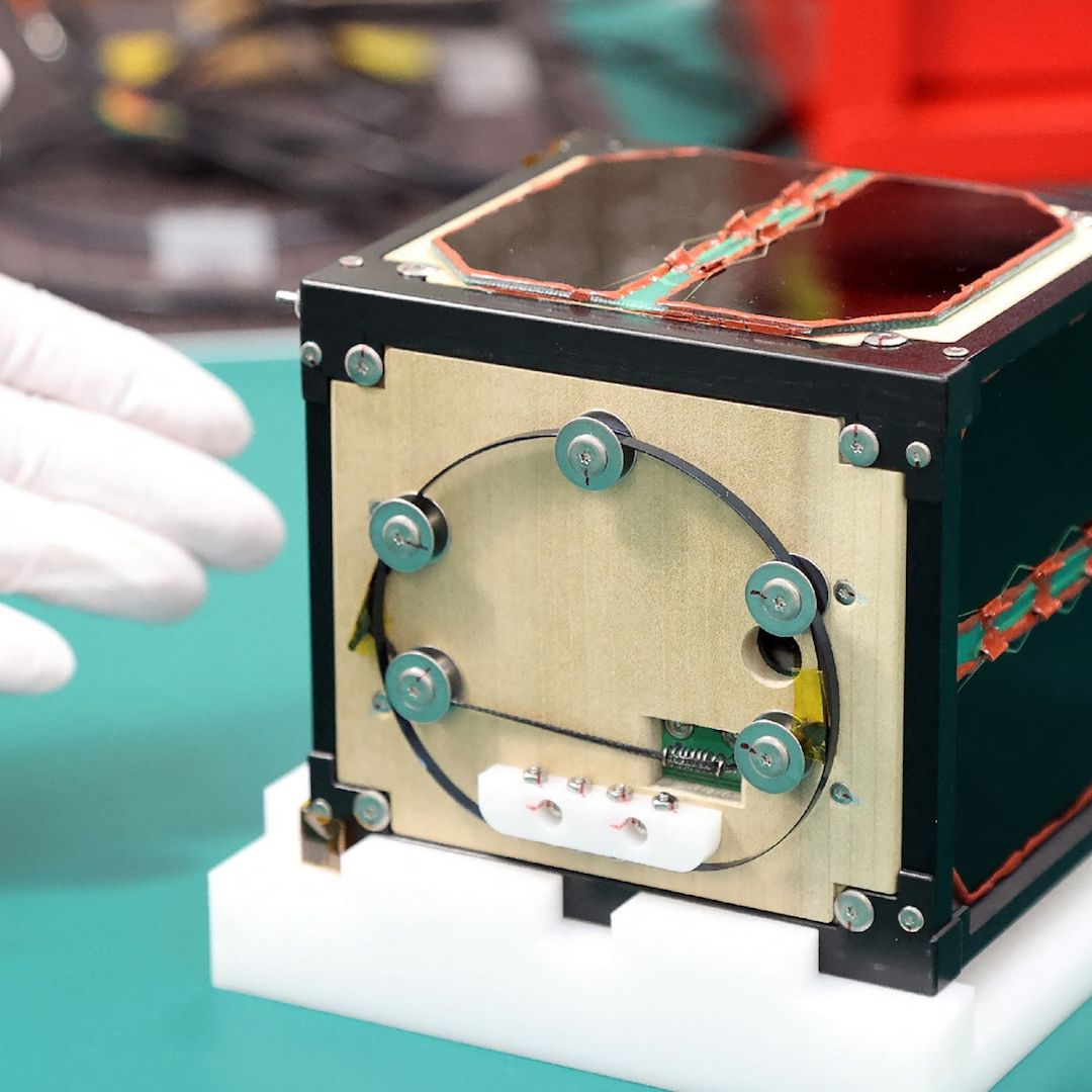 World's 1st wooden satellite arrives at ISS for key orbital test
