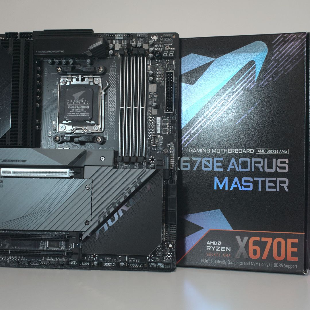 Gigabyte X670E Aorus Master: A great match for AMD Ryzen 7000