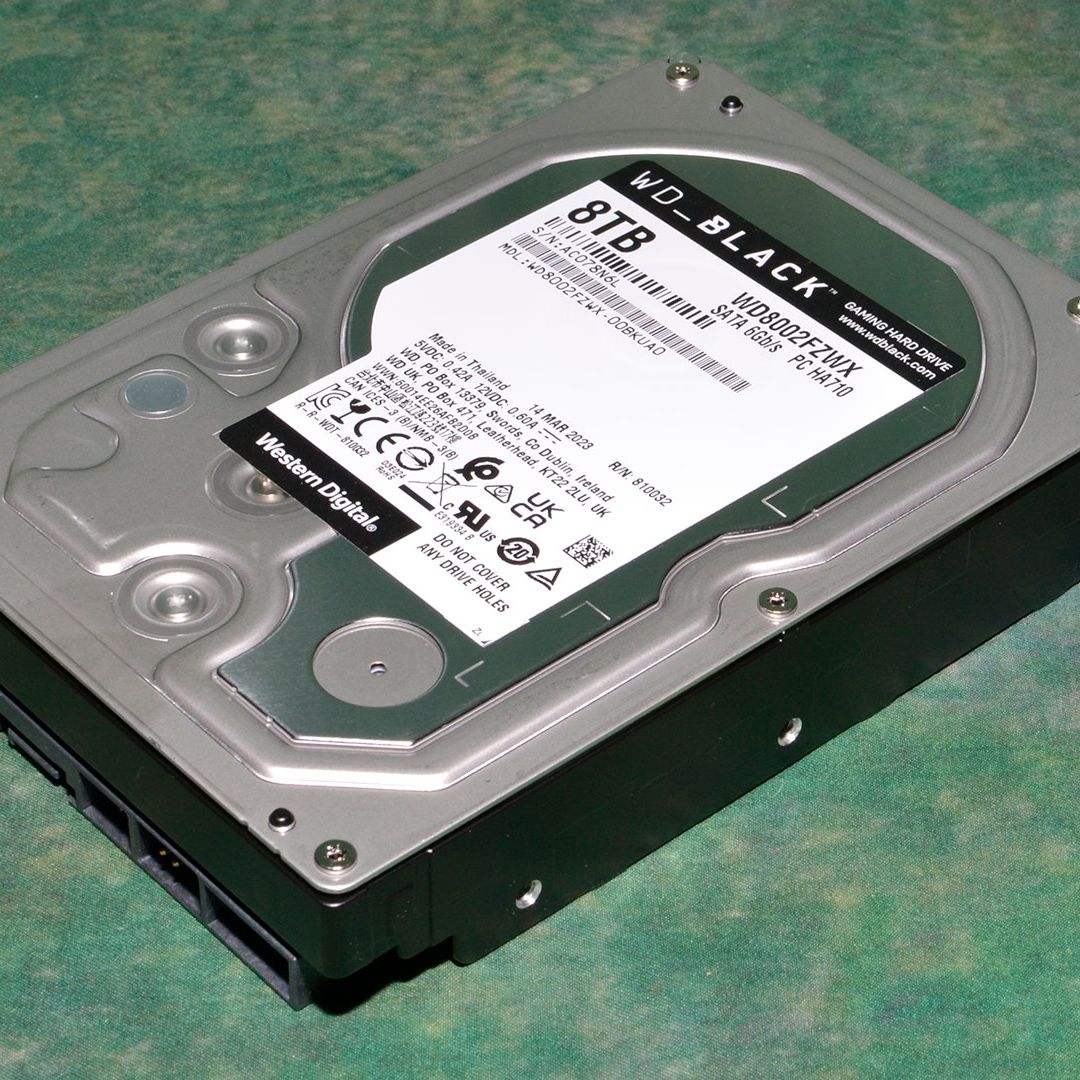 Western Digital Black 8TB HDD Review: Not Back in Black | Tom's