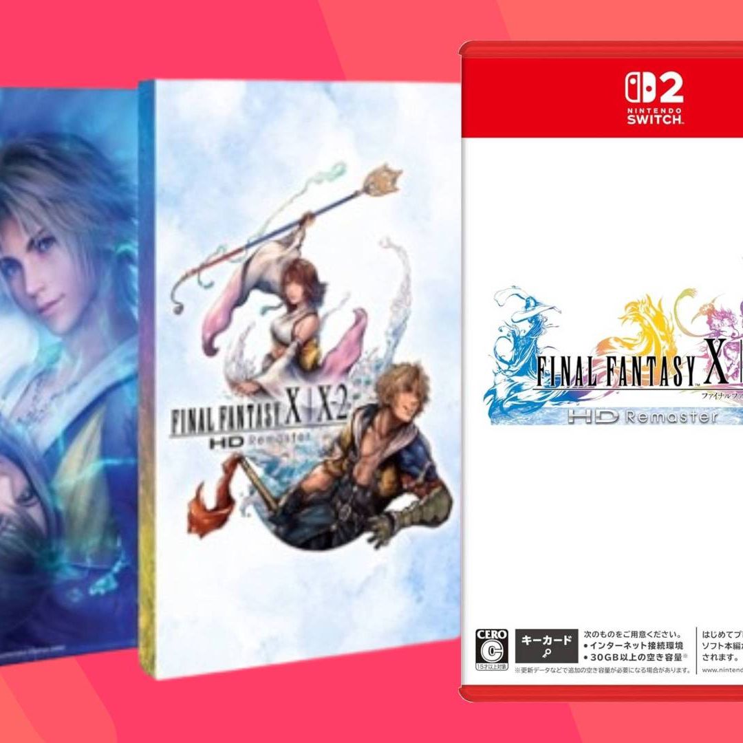 The Switch 2 Final Fantasy X / X-2 HD Remaster includes a stunning