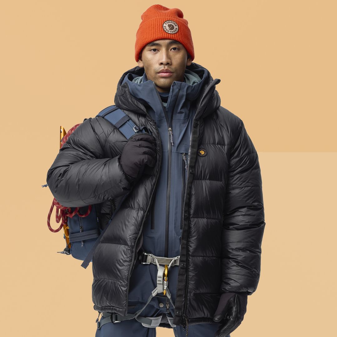 Fjällräven's new down jacket combines two clever insulation