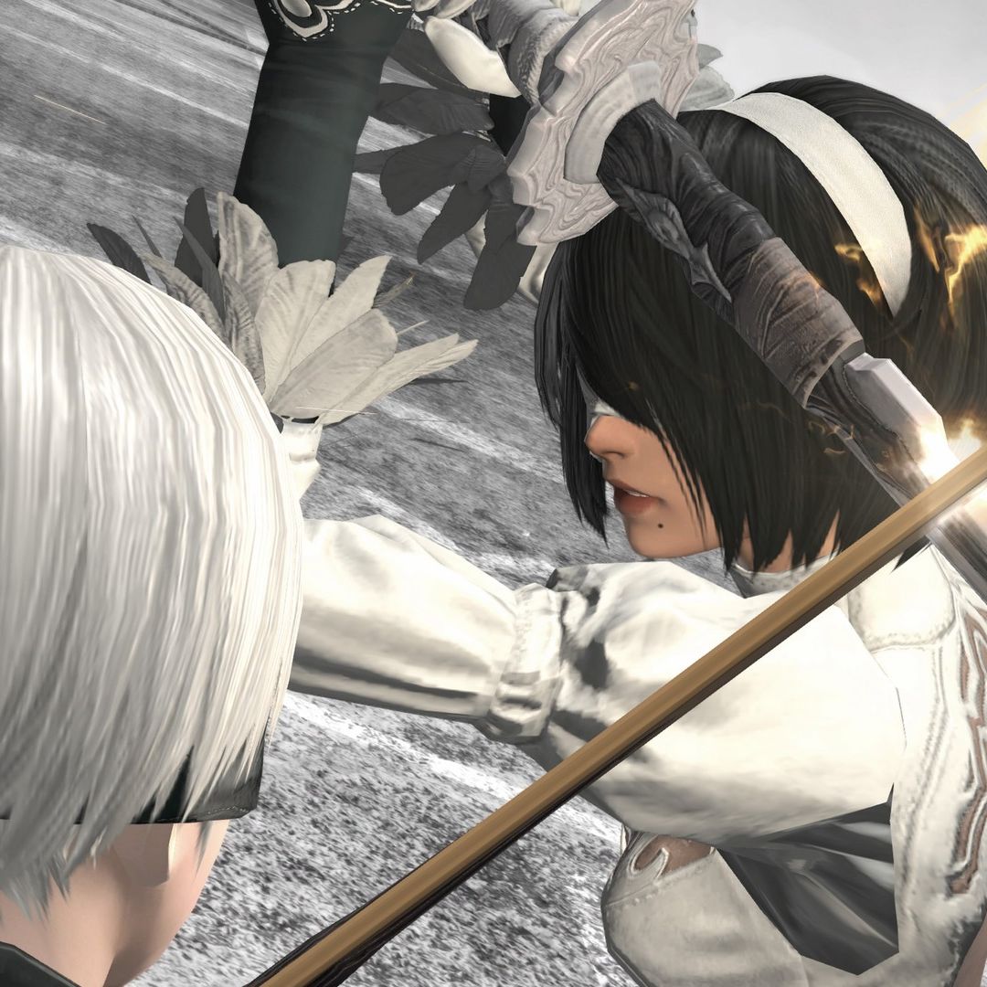 Nier Automata Switch port resurrects Final Fantasy 14 crossover