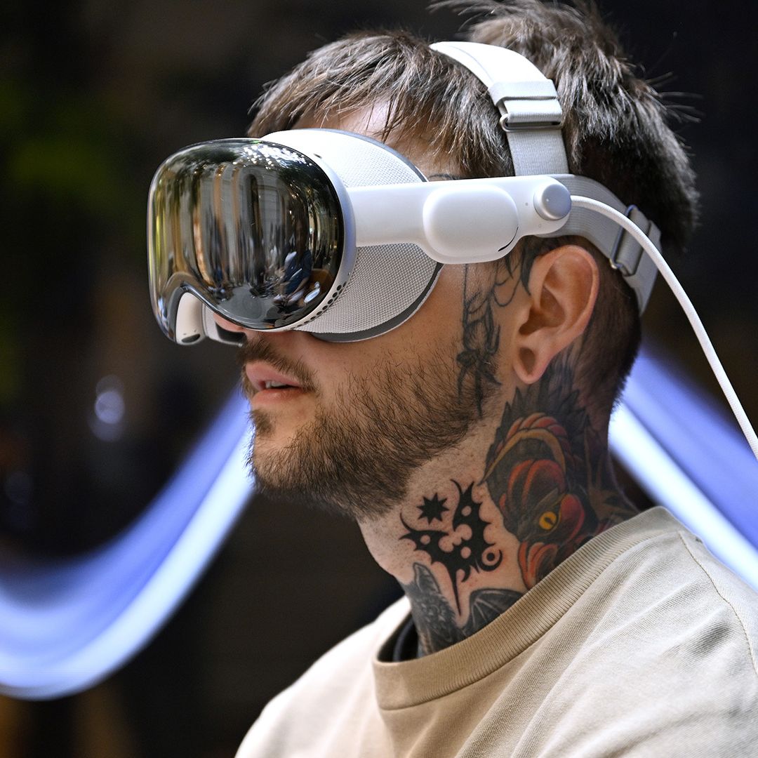 Graph showing projected growth of spatial computing market