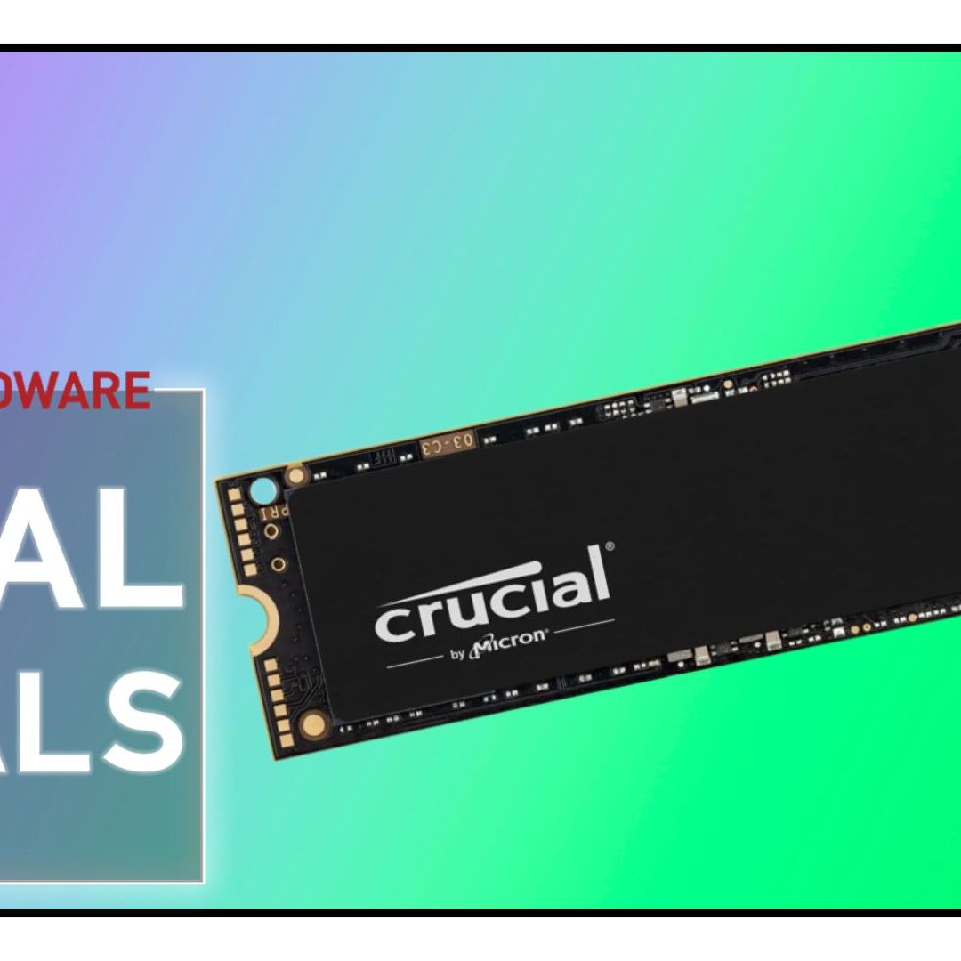 4TB Crucial P3 Plus SSD is down to 5 cents per GB, for a limited