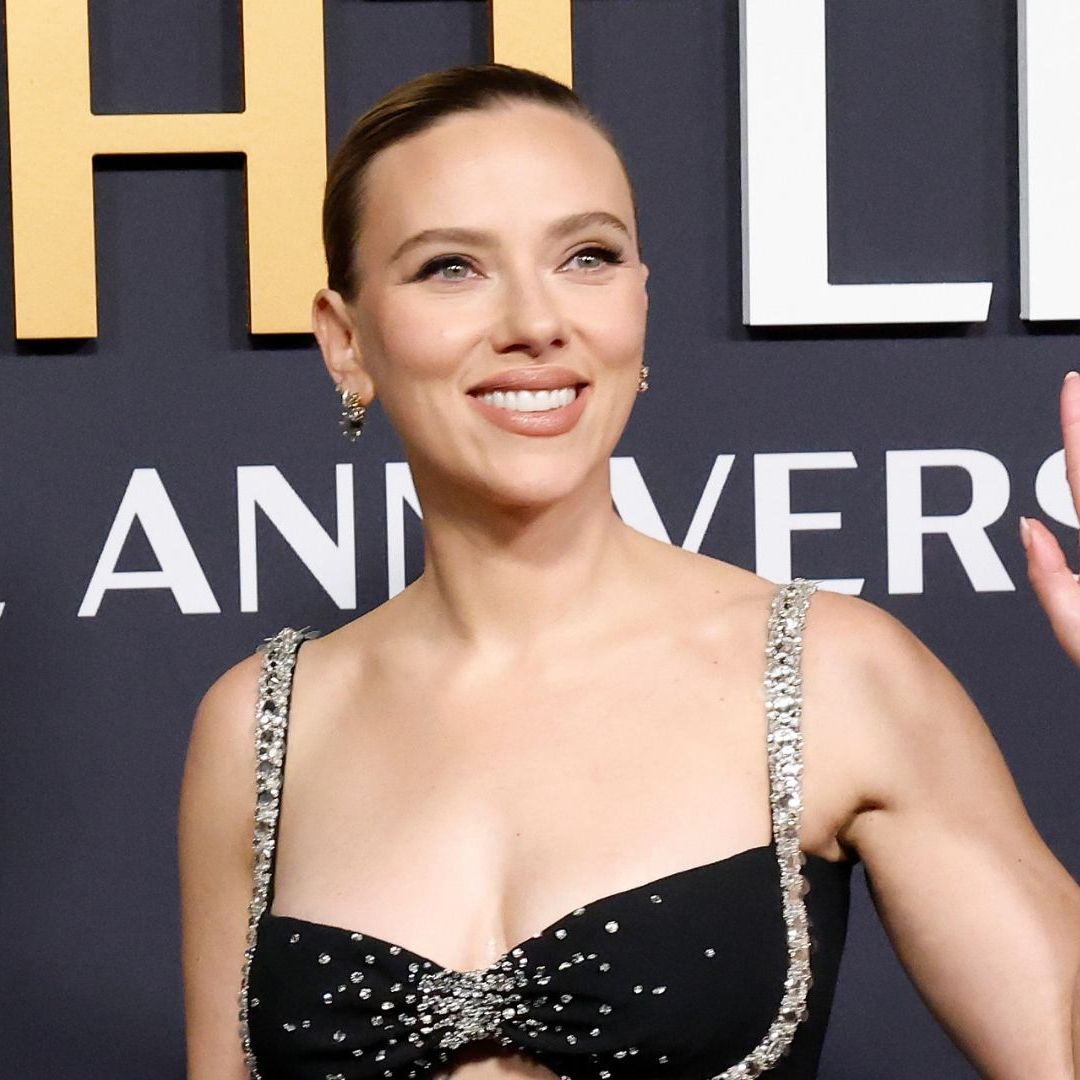 scarlett johansson black mini dress Araceli Blue Sheath Spaghetti Strap Sequin Prom Dress with Slit Blue / 18