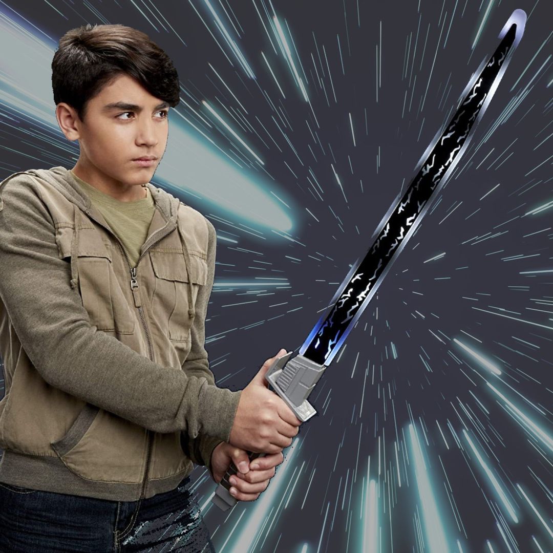 Wield the 'Star Wars' Mandalorian Darksaber for $21.39 on Prime