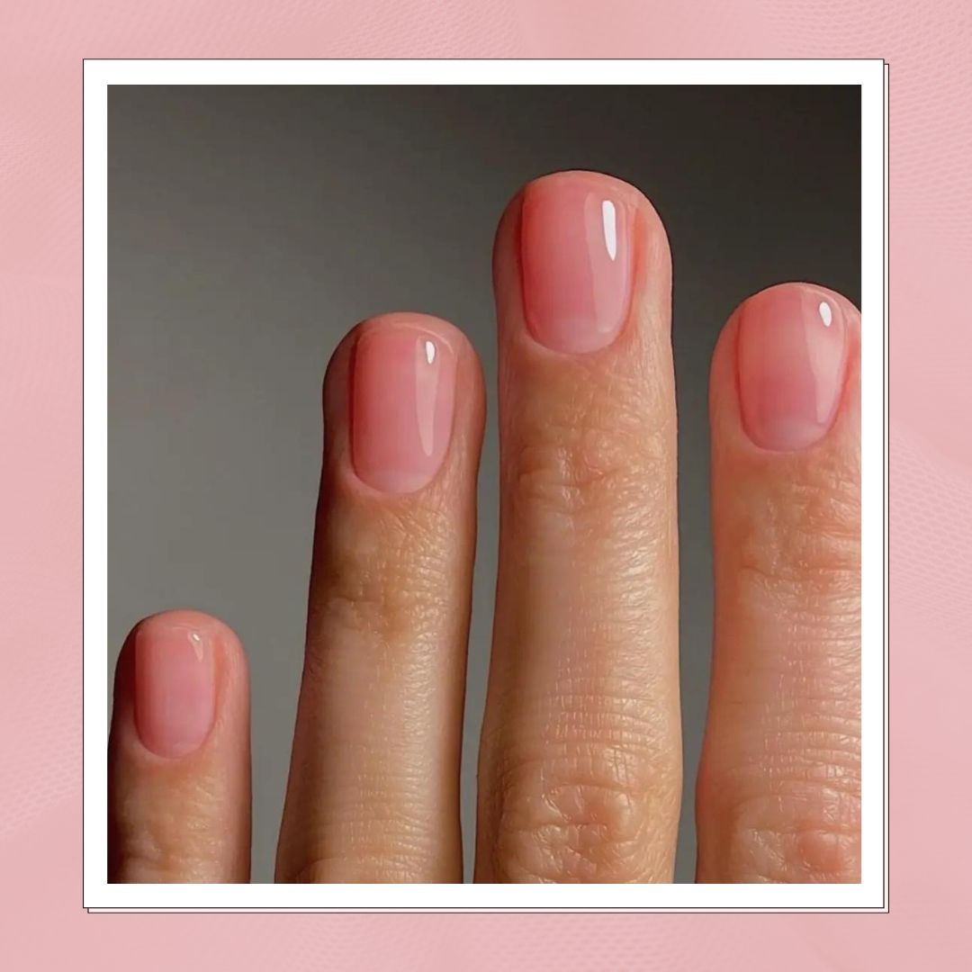 Soft Blush Pink Nails for Spring