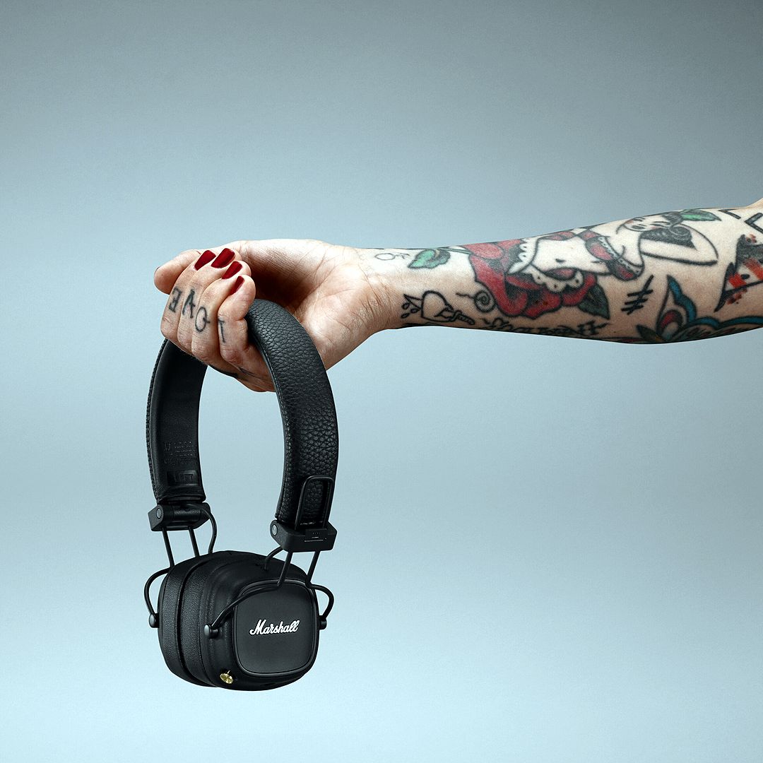 Marshall major Ⅳ + Bose QC ii のイヤホンのみ Marshall(マーシャル