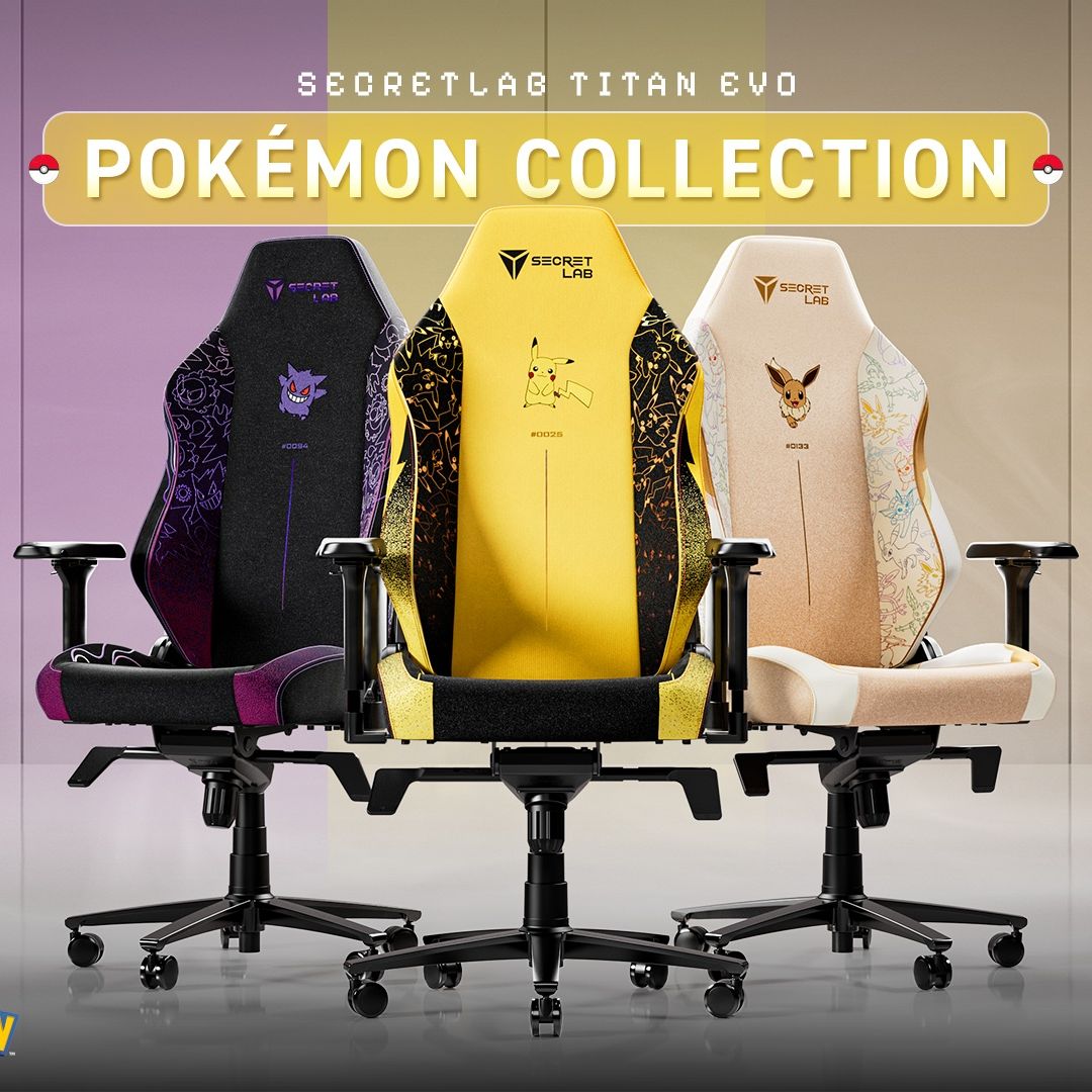 Secretlab TITAN Evo Pokemon #006 Edition (Size R Secretlab TITAN Evo Pokemon #006 Edition (Size R