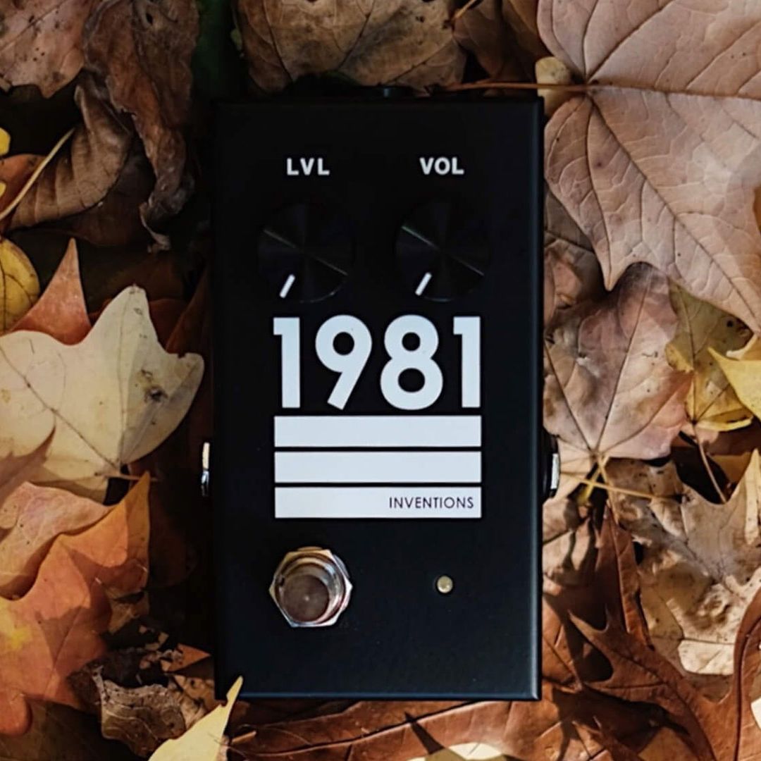 1981 Inventions debuts eagerly awaited second pedal, the LVL – but