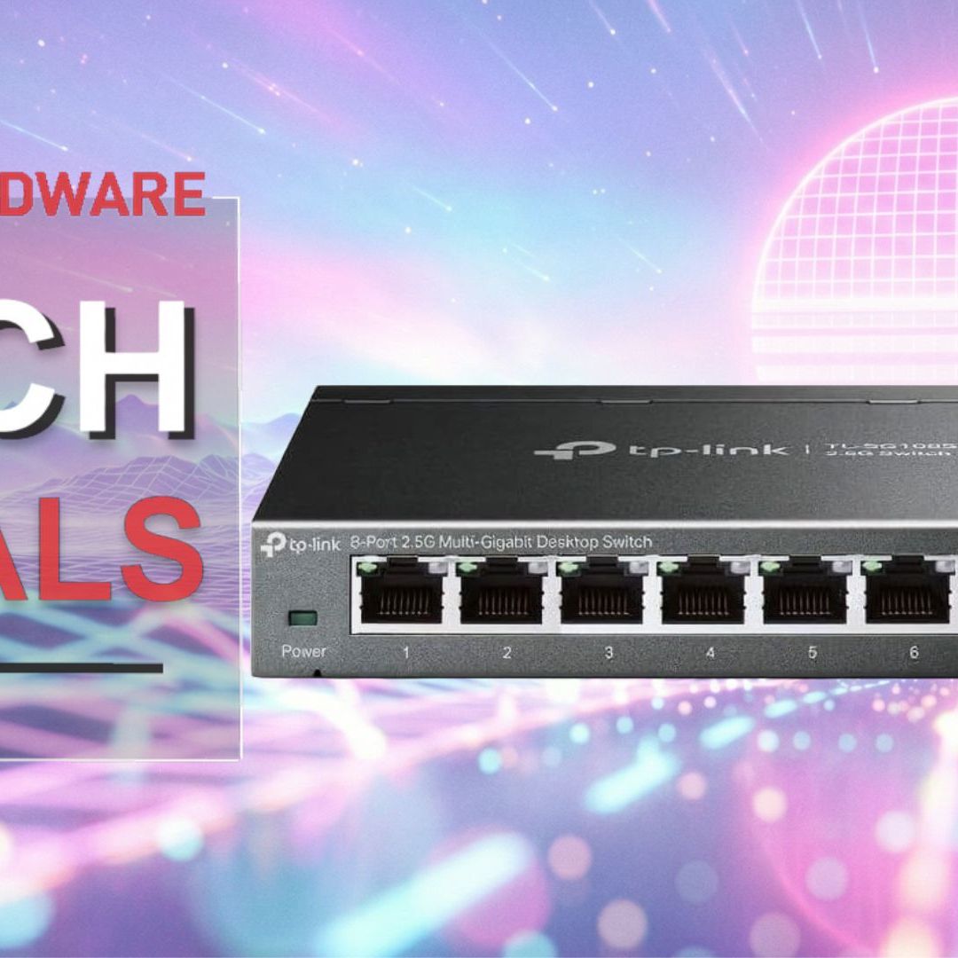 Save a whopping 62% on this 8-port multi-Gigabit 2.5G Ethernet