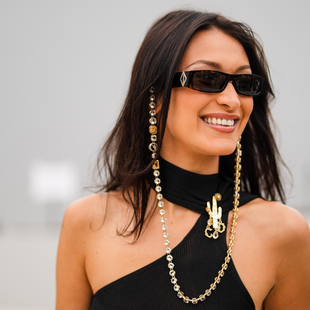 To Wear Glasses Strap Trendy Glasses Chains Sither Pearl