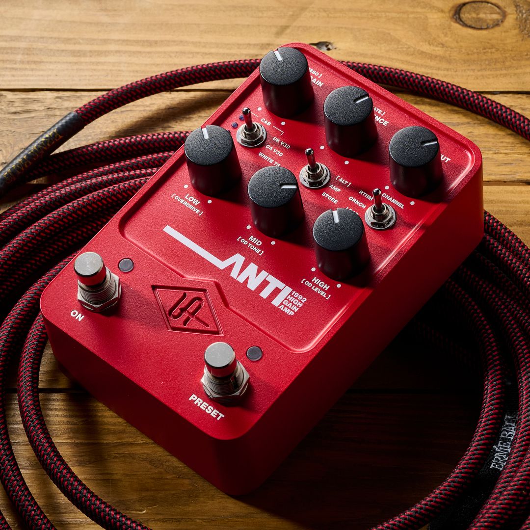ギター UAFX ANTI 1992 High Gain Amp ANTI 1992 High Gain Amp – Universal Audio