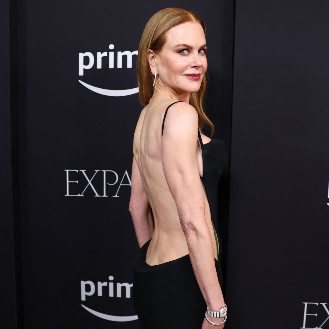 Nicole Kidman's Backless Little Black Dress Was Drama Galore