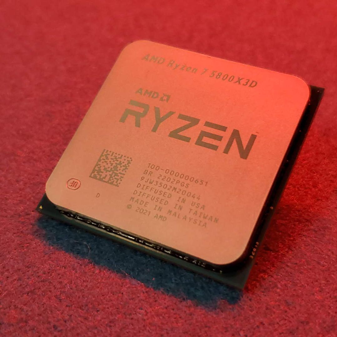 Rebooted AMD Ryzen 7 5800X3D CPU for the 10th anniversary of the
