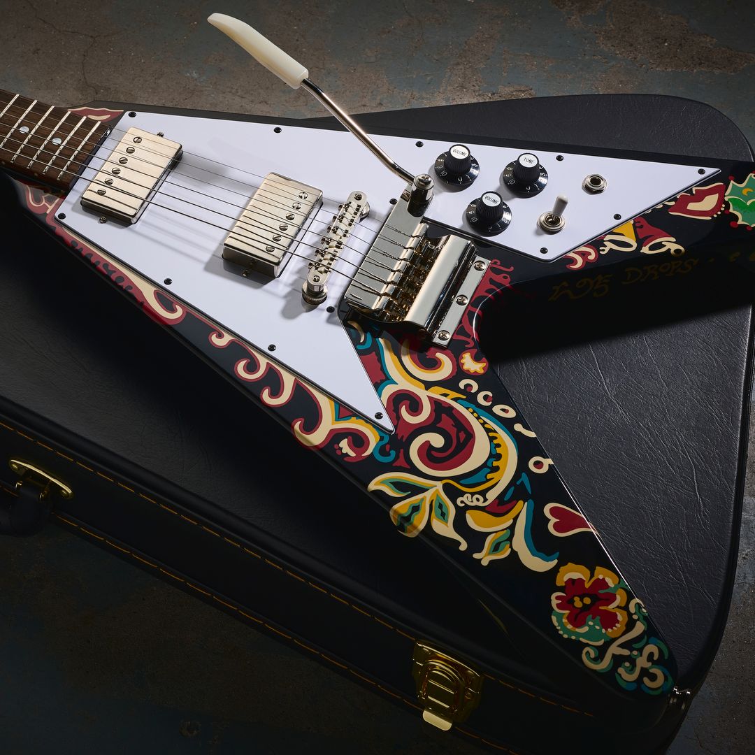 Epiphone Jimi Hendrix Love Drops Flying V review | Guitar World