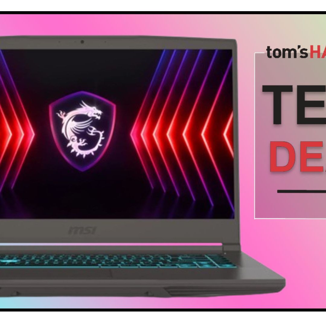 This MSI Thin 15.6 gaming laptop with Nvidia's RTX 4060 laptop GPU