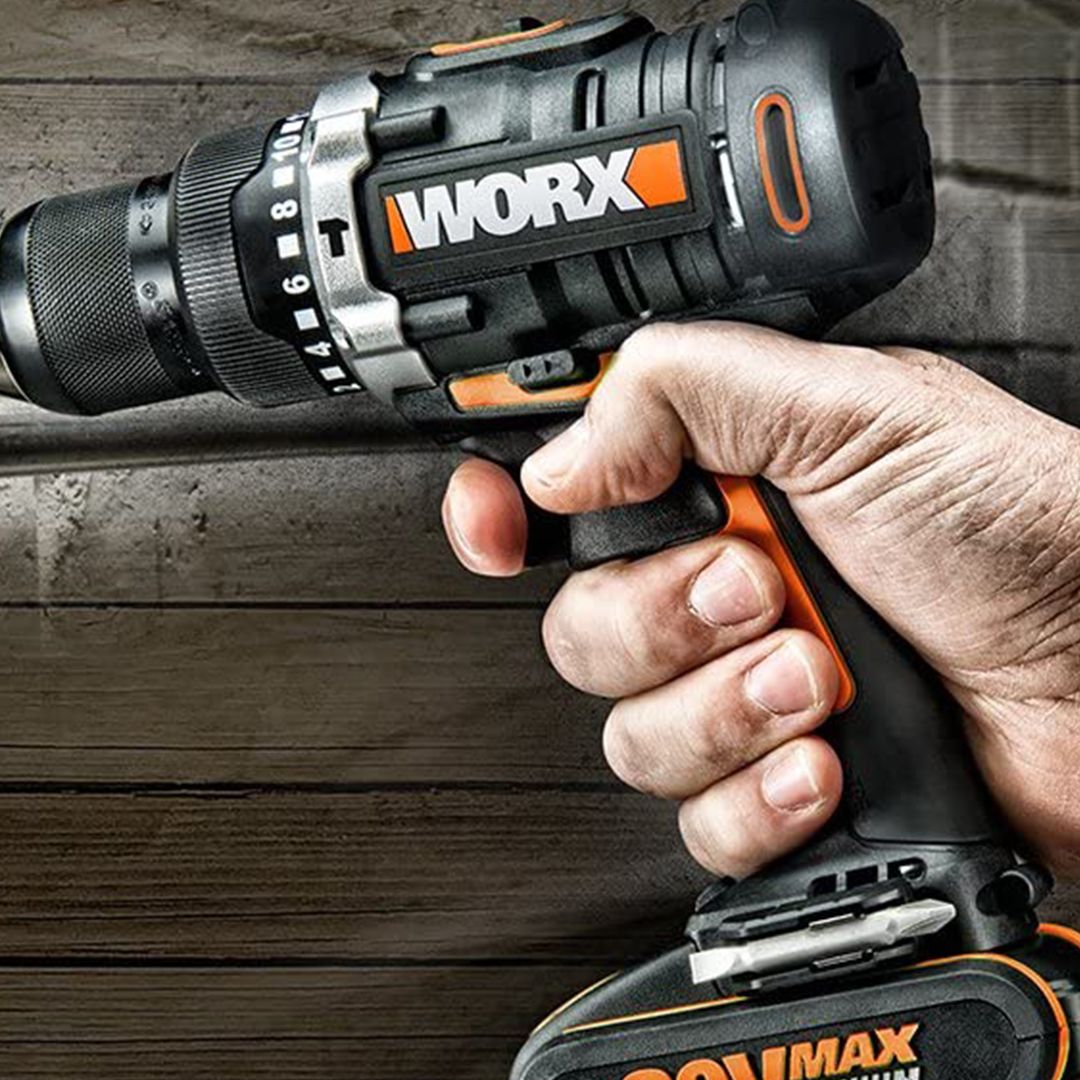 WORX WX318 810 W Impact Drill With Robust Metal Transmission - View #11