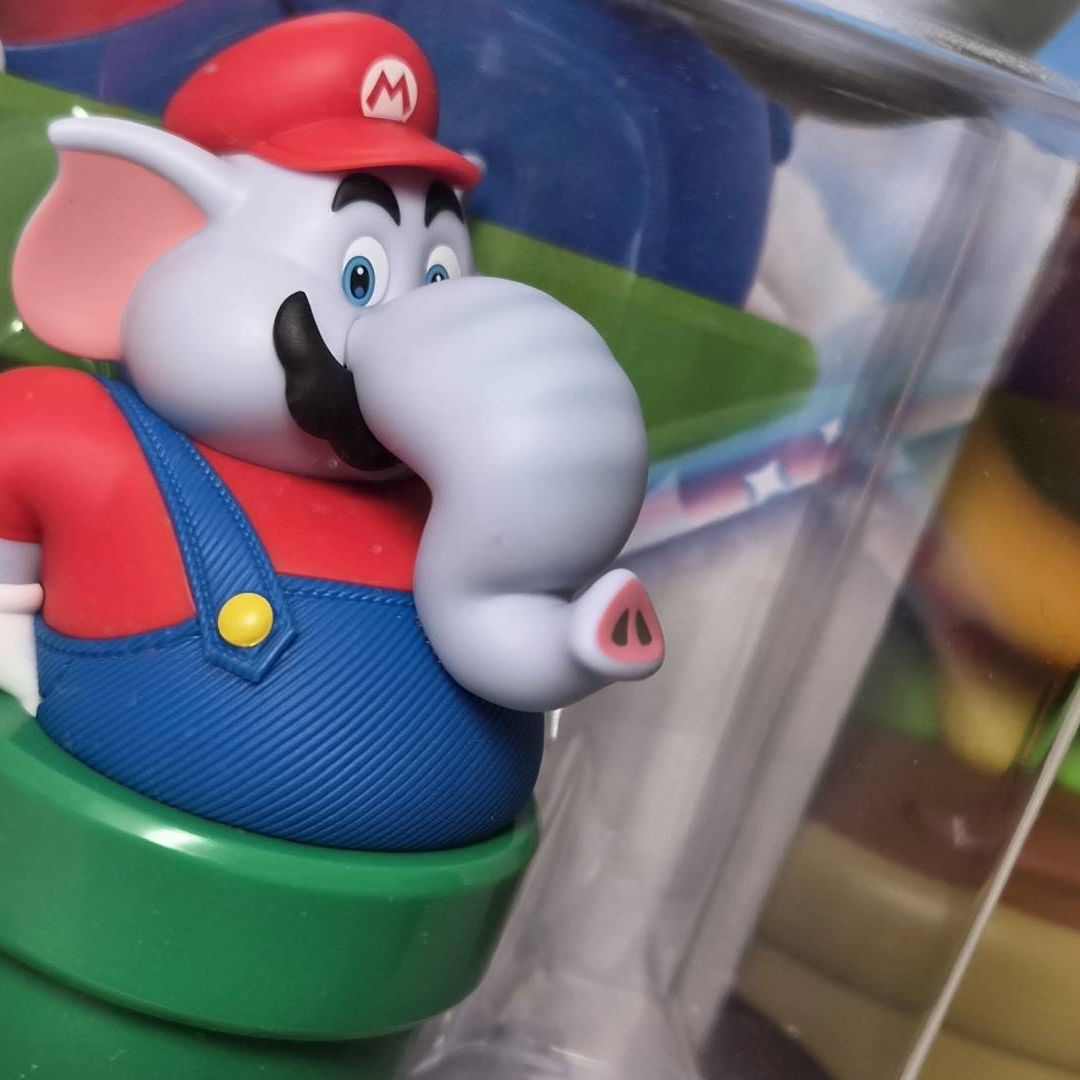 The wondrously detailed Super Mario Bros Wonder amiibo line just