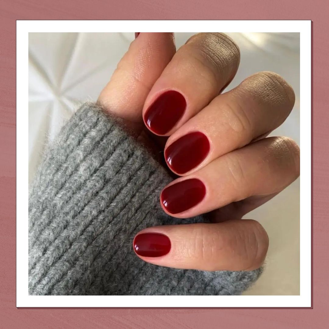 Winter‑Ready Maroon Nail Art Ideas