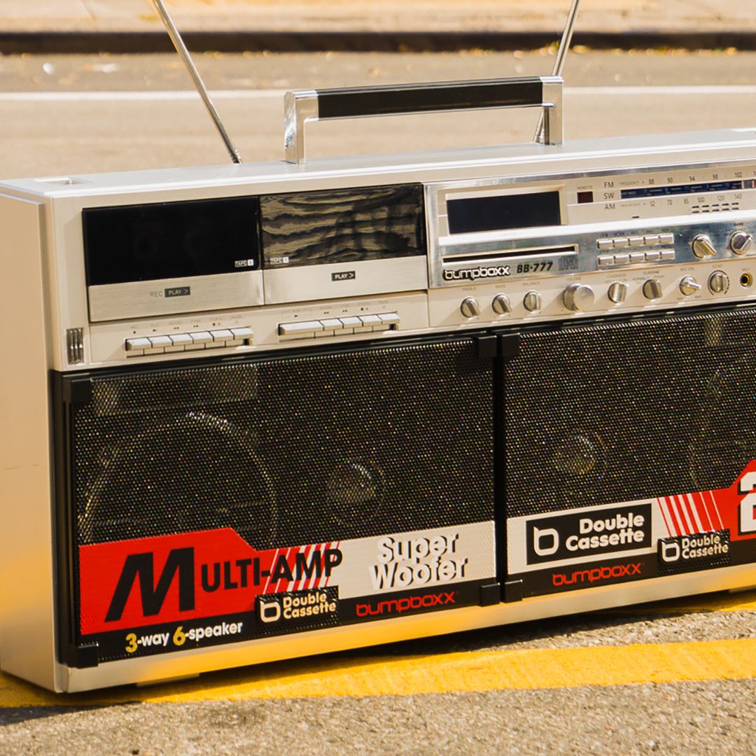 This is the 1980s-style boombox every fresh B-Boy needs | Creative