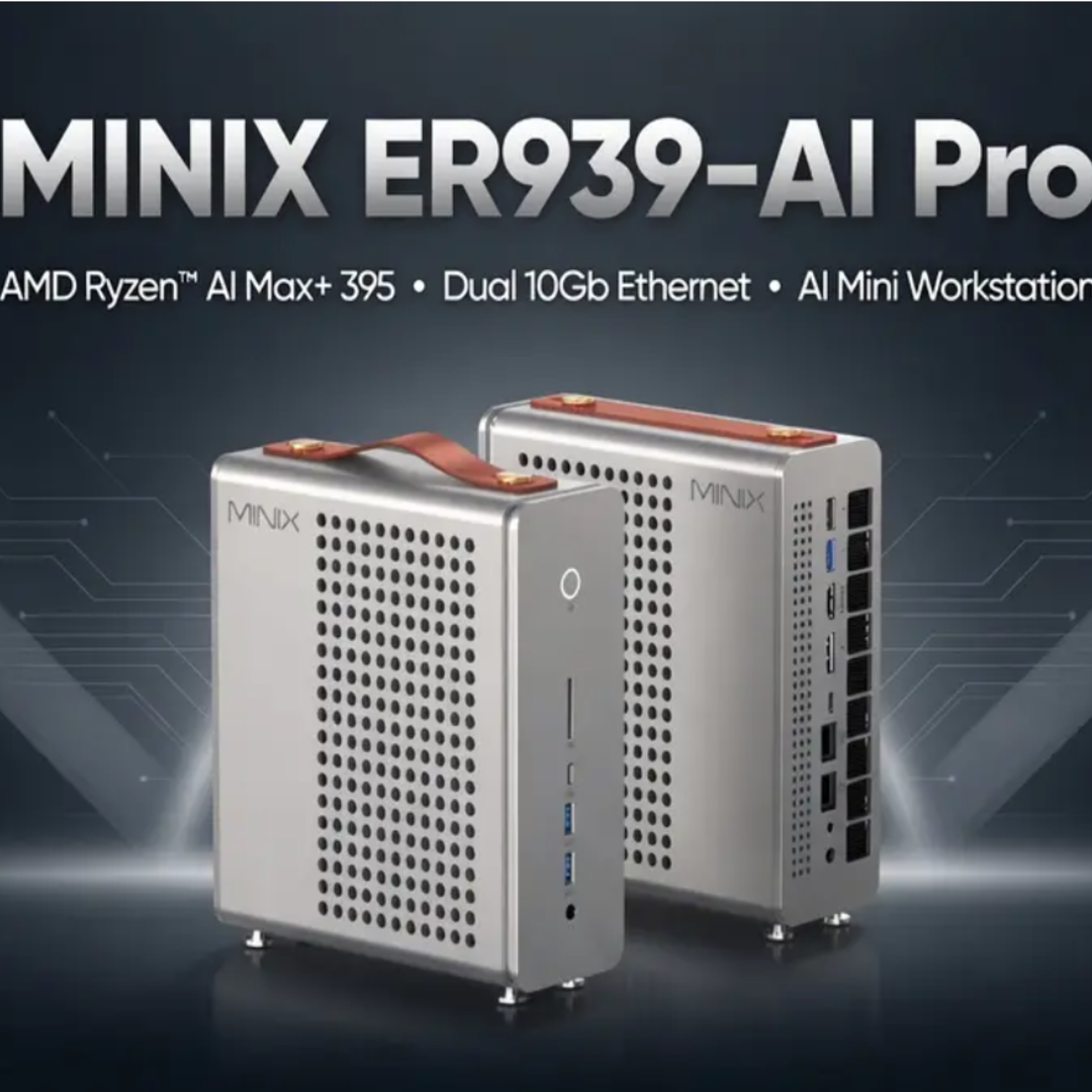 This tiny AI PC stuffs 128GB RAM, 126 TOPS, and a leather handle