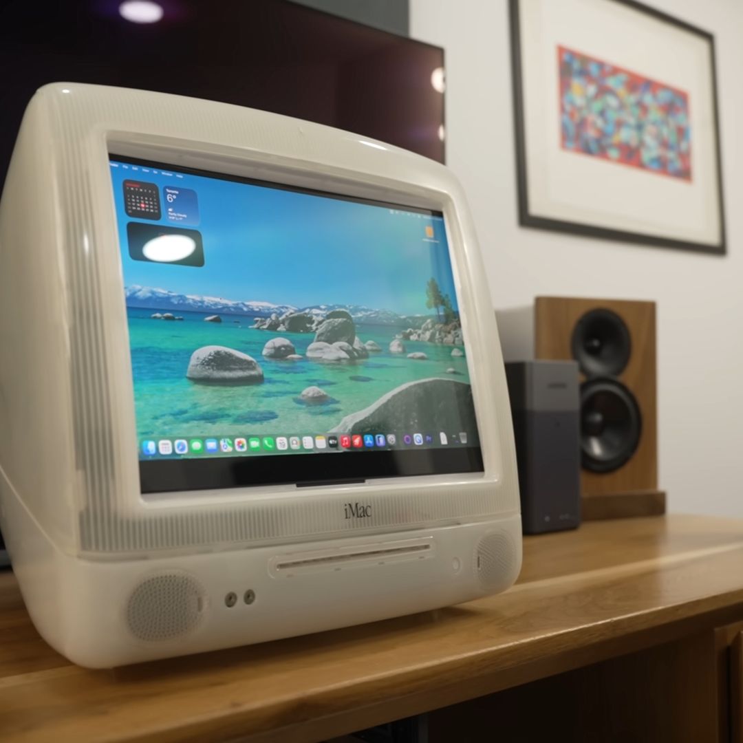 Intrepid modder builds an M4-powered 4K iMac G3 with 3D-printed