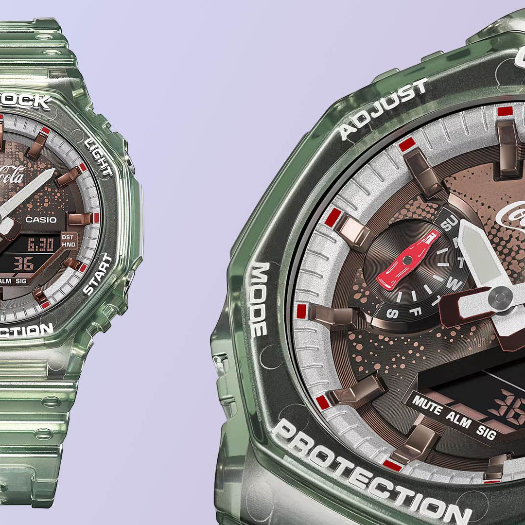 Coca-Cola x Casio G-Shock watch celebrates 140 years of the fizzy