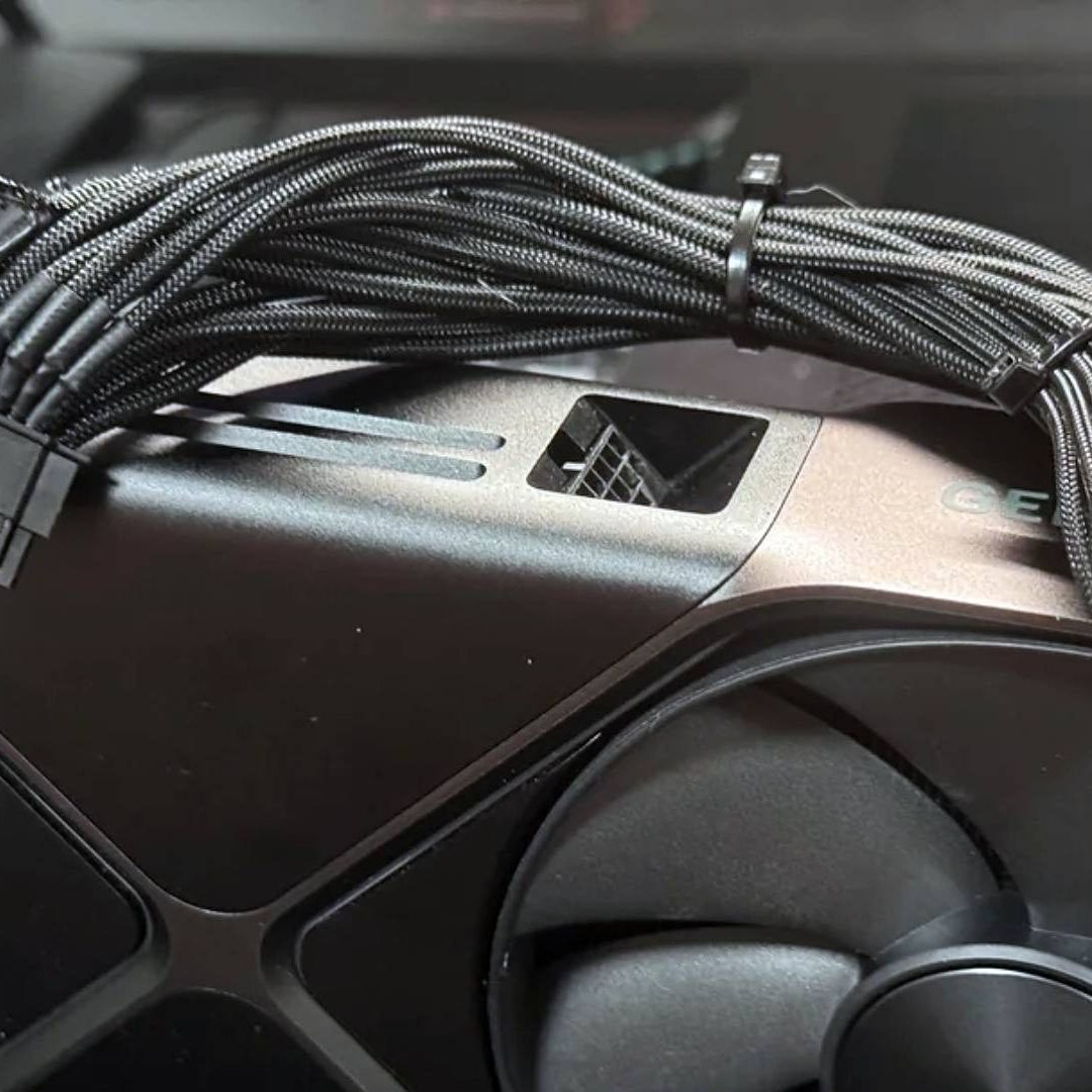 I don't want to alarm you, but an RTX 5090 power connector has