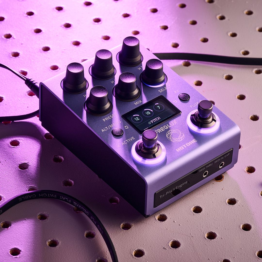 Hotone Freqlux Tri-Pitch Engine pedal review | MusicRadar