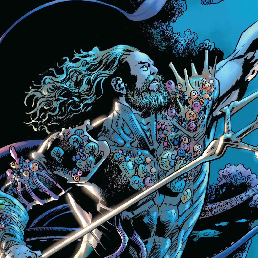 DC brings psychedelic cosmic horror to the Black Label Aquaman