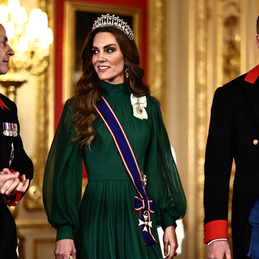 The Mystery Behind Princess Kate's State Banquet Ballgown | Marie Claire