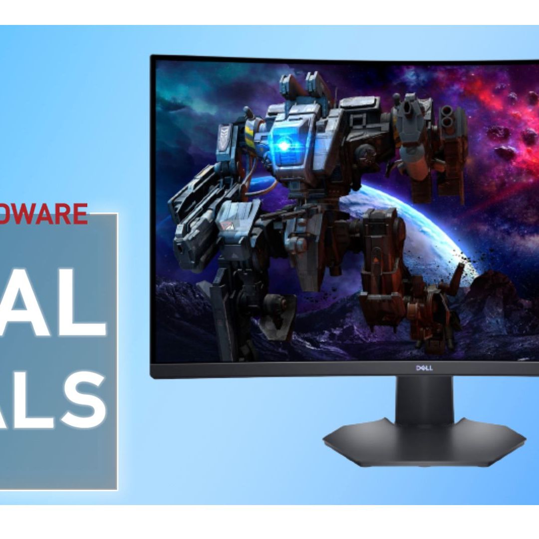 Dell's 27-inch curved S2722DGM gaming monitor is back down to just