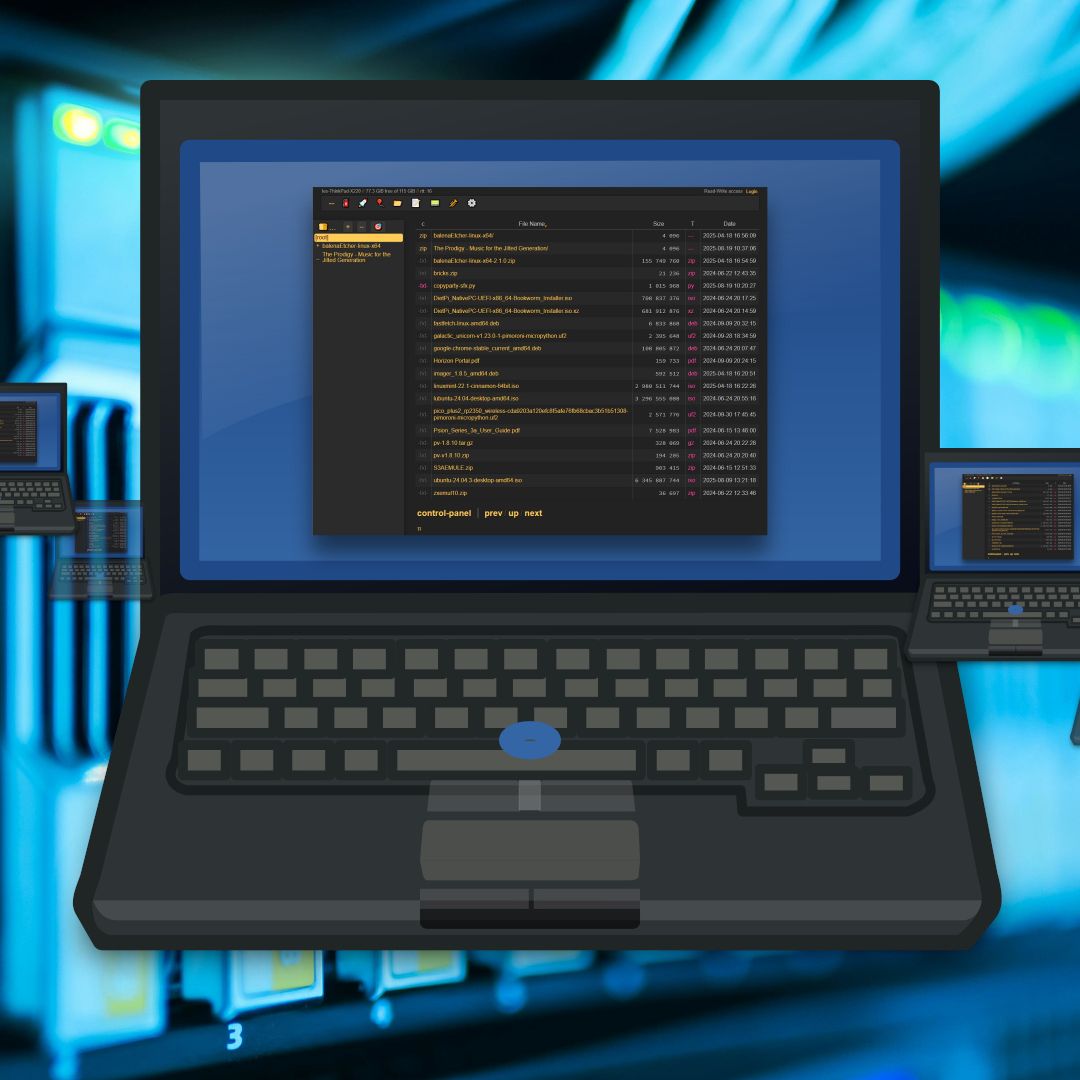 How to transfer and share files over a network without a USB flash