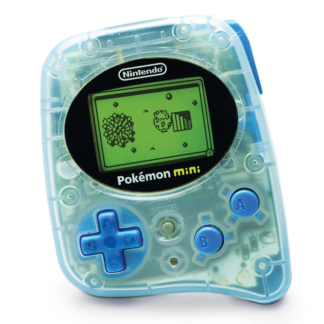 Pokemon Mini - the tiny system just for Pokemon games - may be